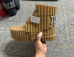 Men's MSCHF MSCHF 2x4 'Camel Boots