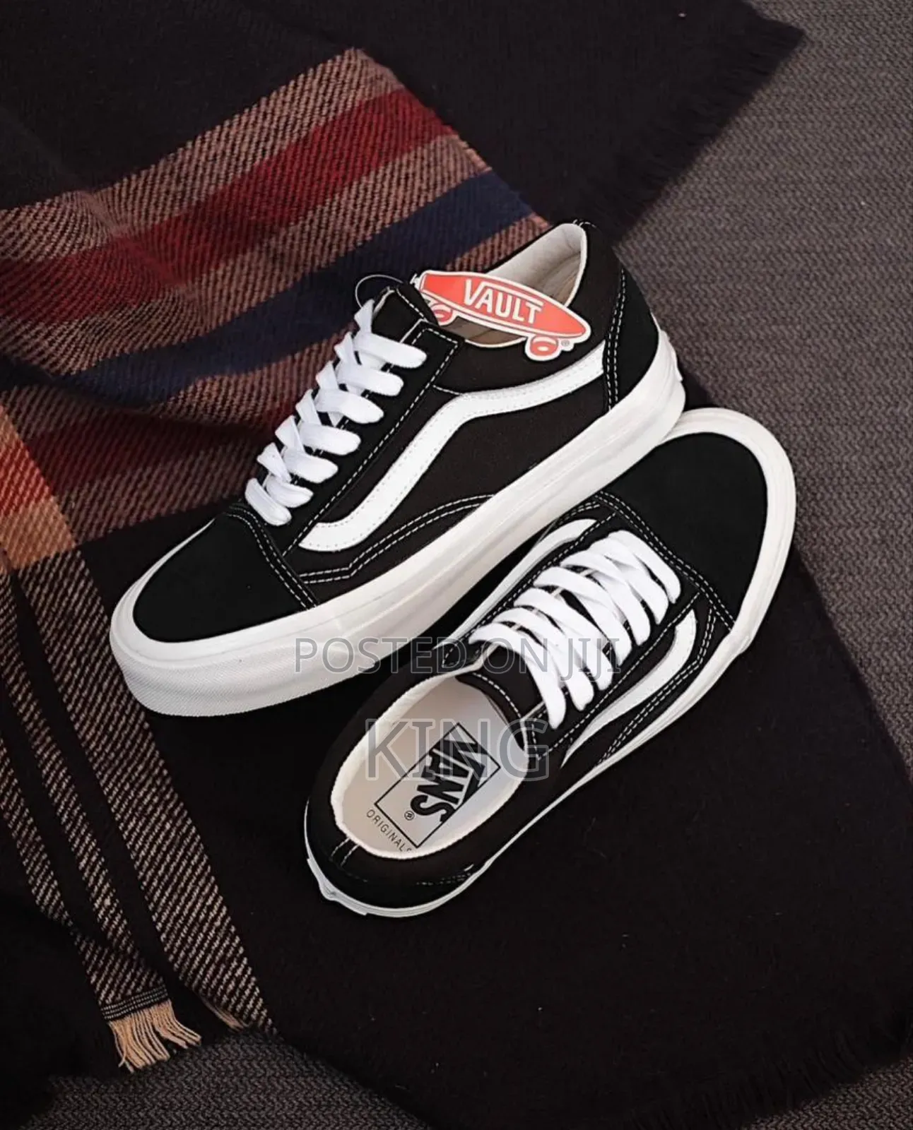 Vans Old Skool Two Tone Black White