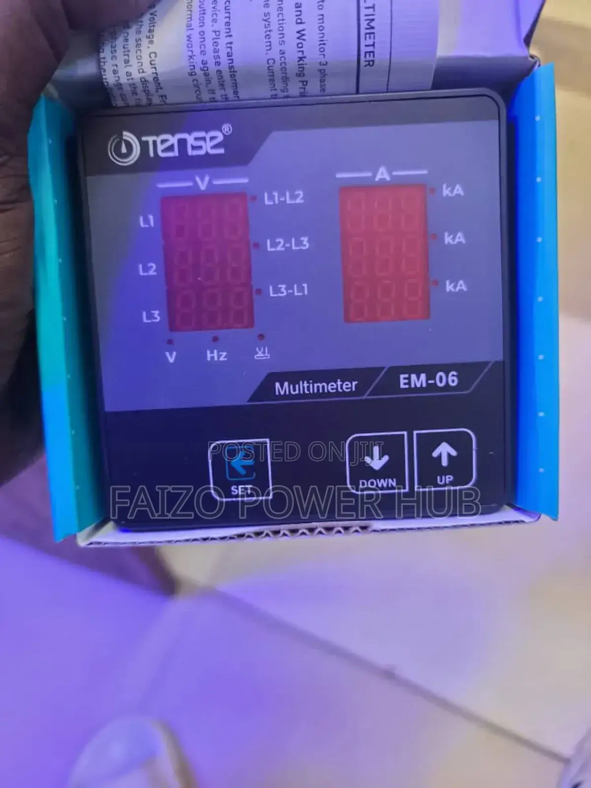 Tense Multmeter