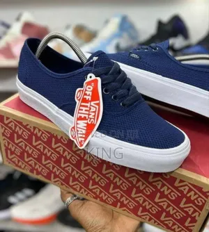 Vans Off the Wall Navy Blue Sneakers
