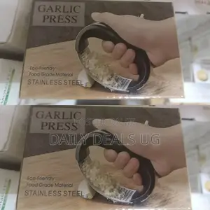 Stainless Garlic Press