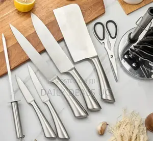 Knife Set With Stand