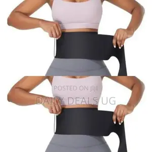 Black Woman Waist Belt