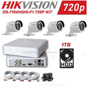 4 Channel CCTV Camera Full System Mi
