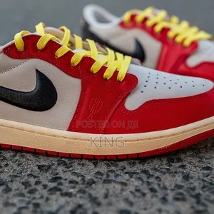 Men's Air Jordan 1 Retro Low OG Trophy Room Away Sneakers