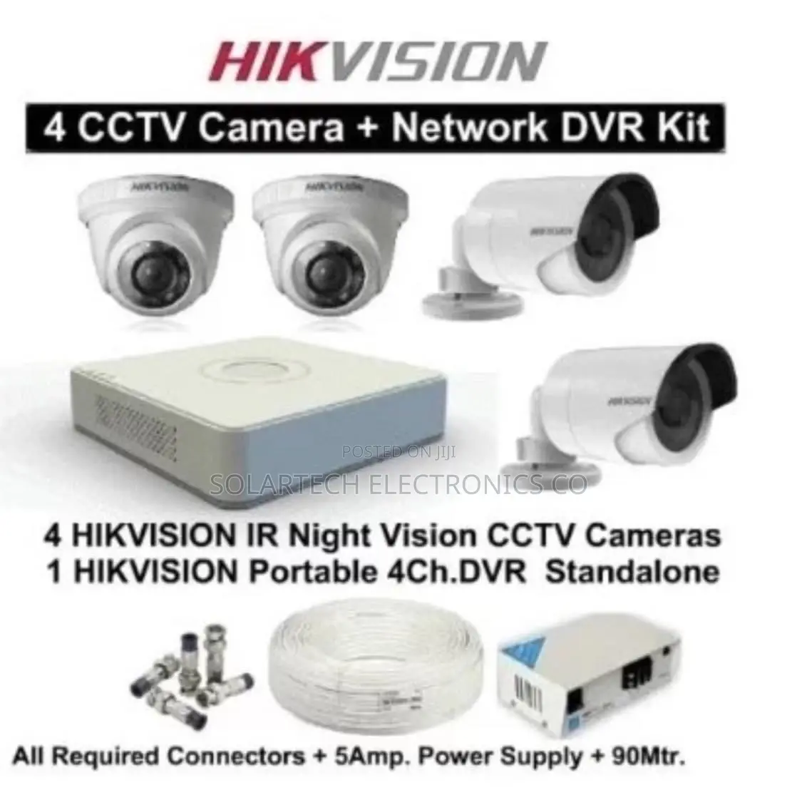 4 Channel CCTV Camera Kit NBD