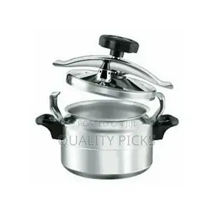 HTH 7L HTH Pressure Cooker Saucepan - Silver.