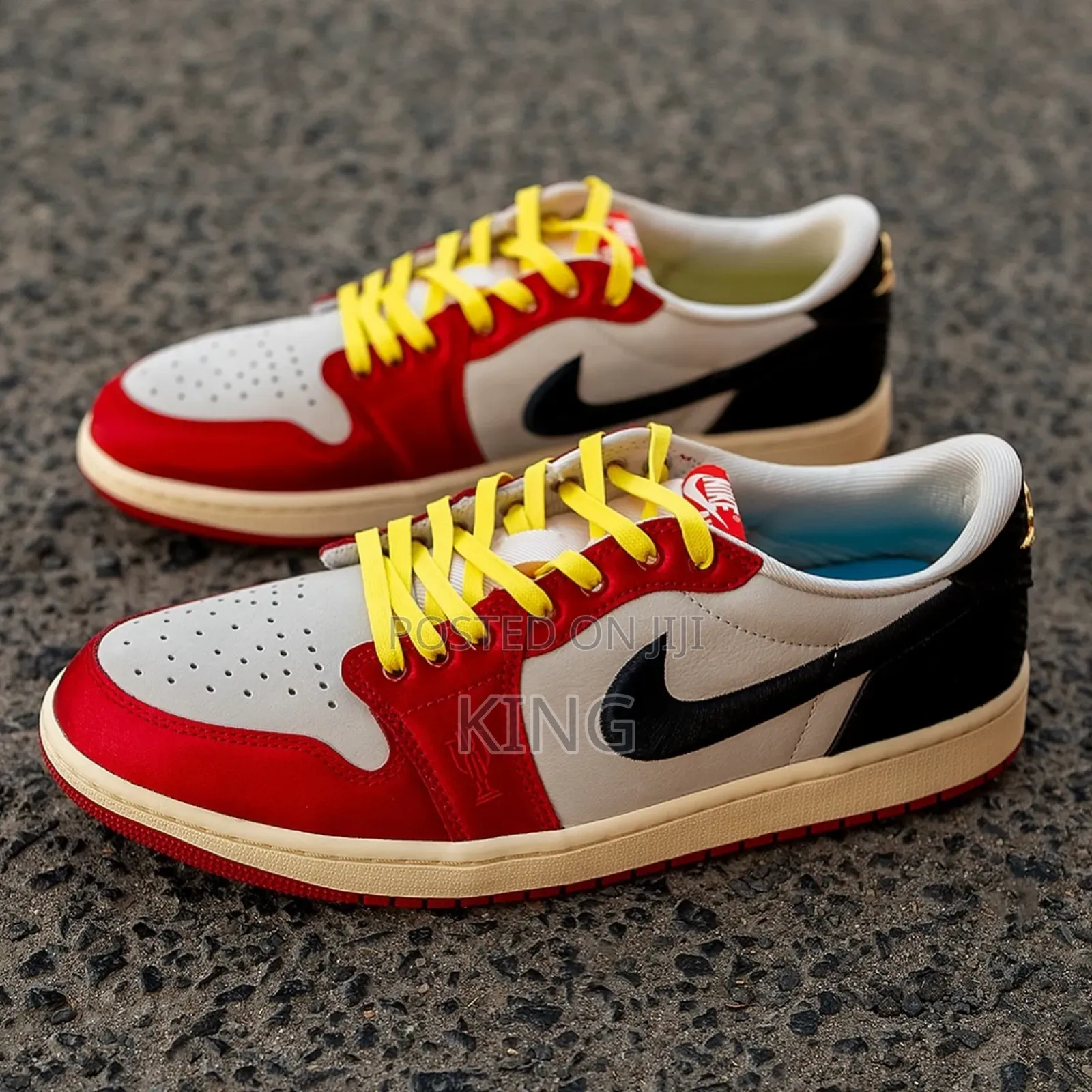 Men's Air Jordan 1 Retro Low OG" Trophy Room Away