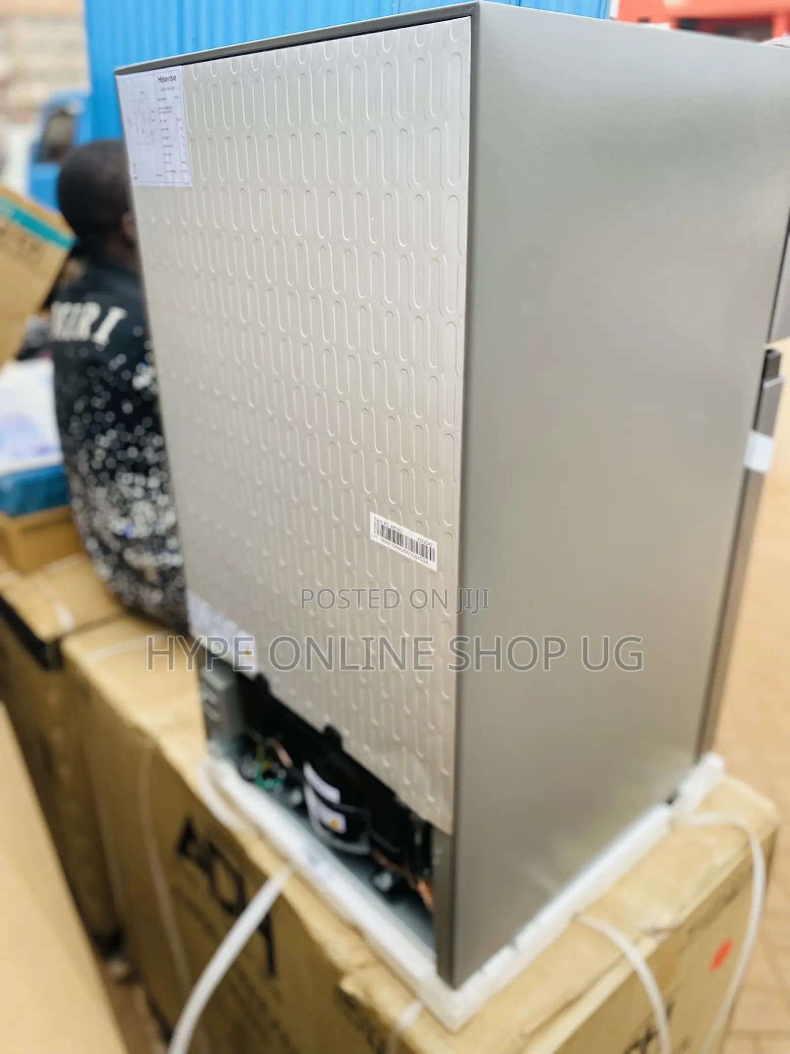 Brandnew Hisense 120L Two Door Fridge