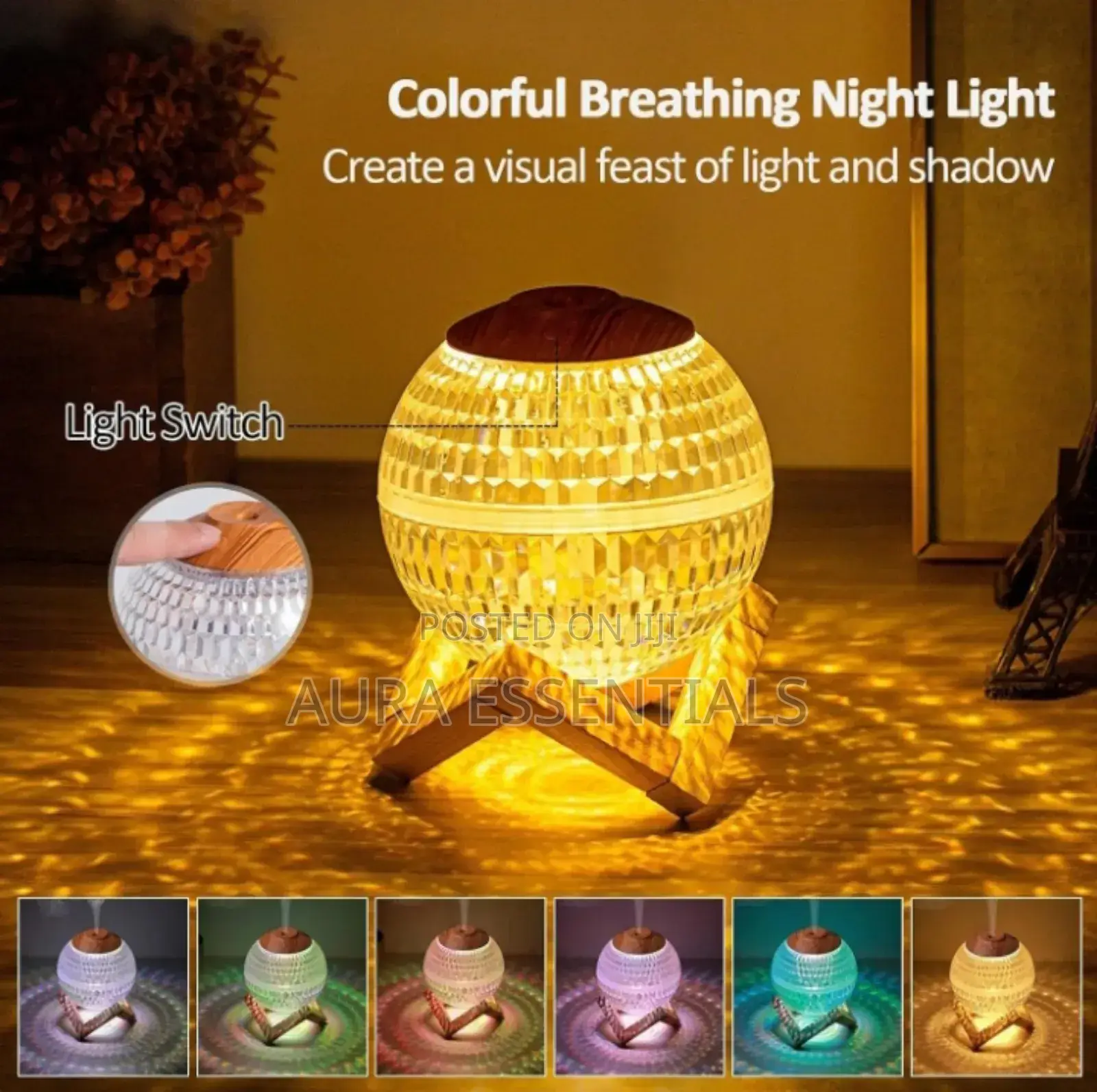 Mini Crystal Humidifier Ball