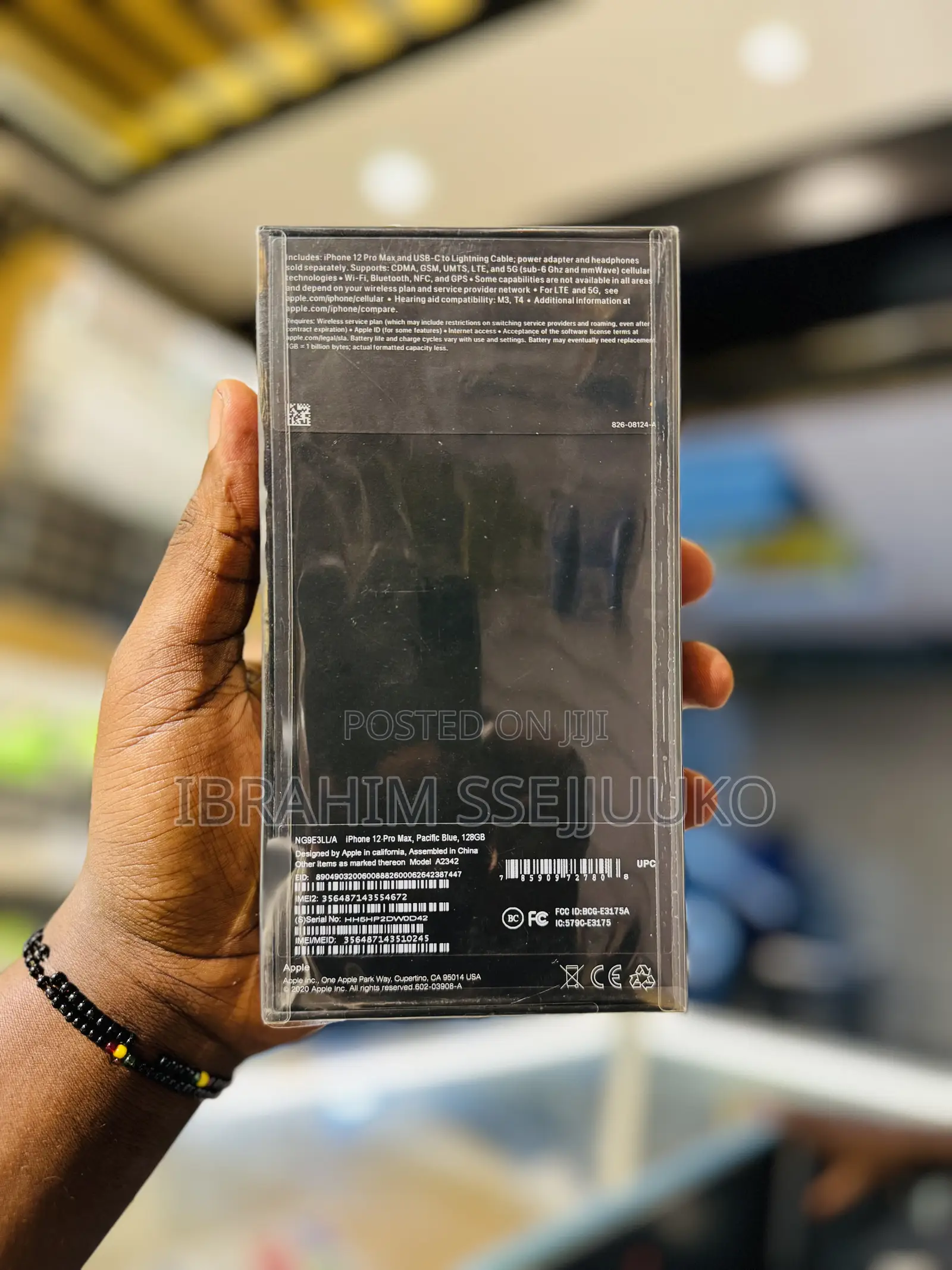 New Apple iPhone 12 Pro Max 128 GB Black