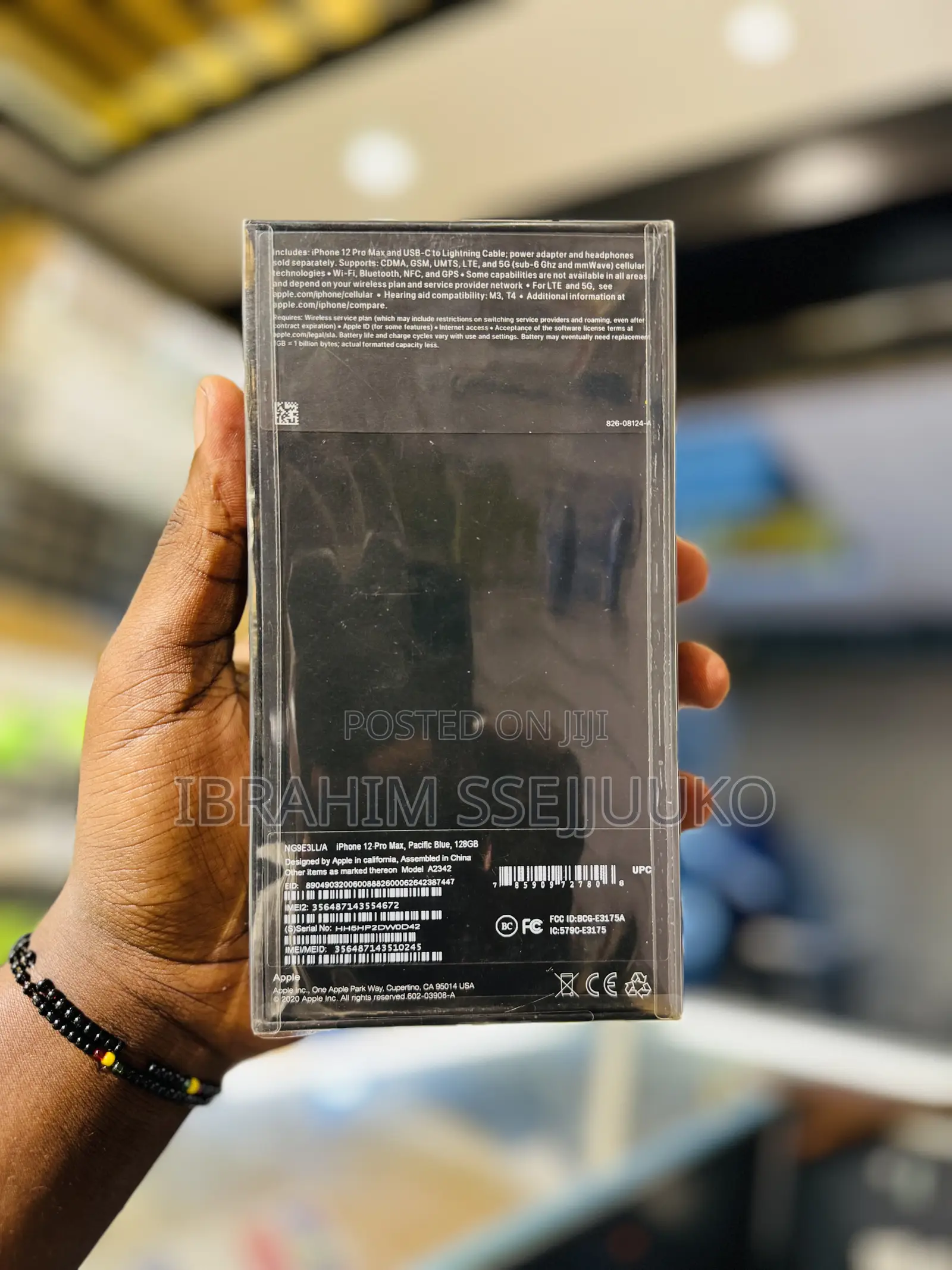 New Apple iPhone 12 Pro Max 128 GB Black
