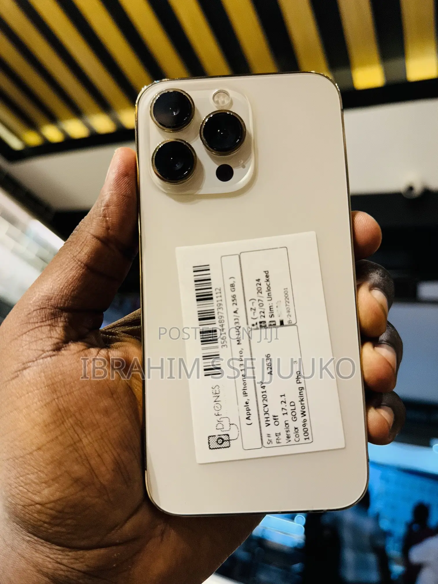 Apple iPhone 13 Pro 256 GB Gold
