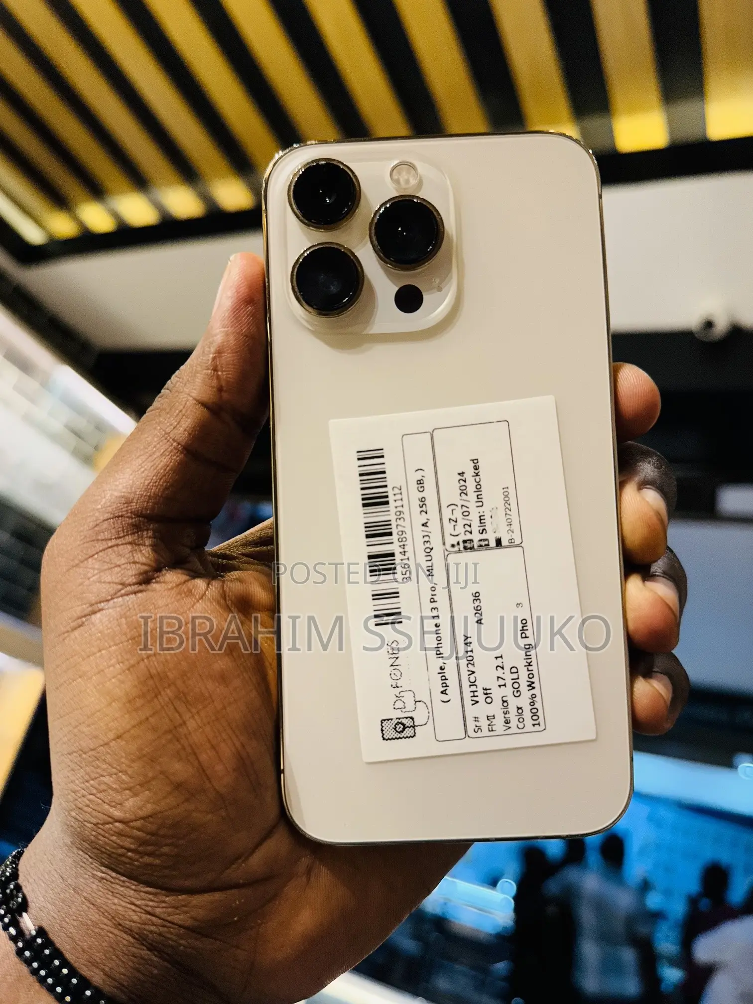 Apple iPhone 13 Pro 256 GB Gold