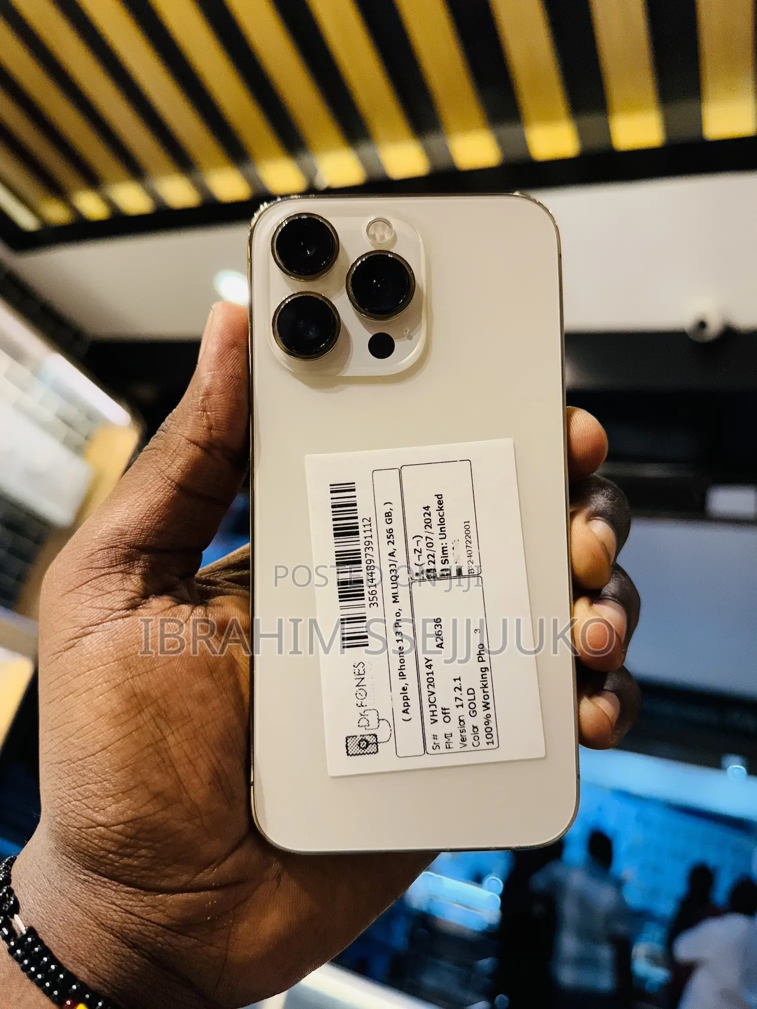 Apple iPhone 13 Pro 256 GB Gold