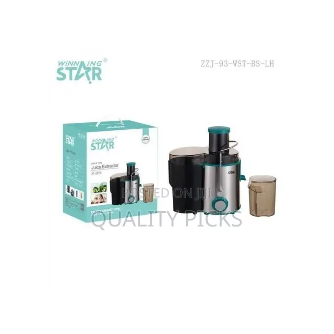 Winningstar Electric Juice Blender/Extractor Juicer- Silver