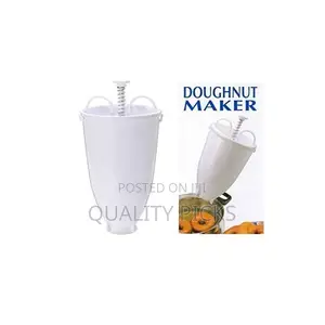 Plastic Donut Maker Machine - White