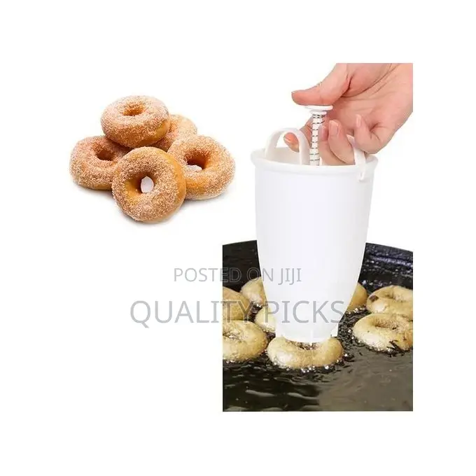 Plastic Donut Maker Machine - White