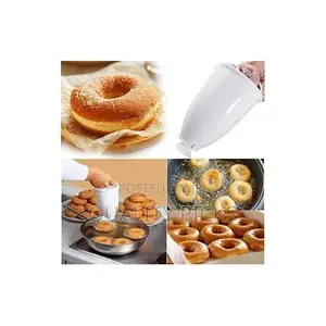 Plastic Donut Maker Machine - White