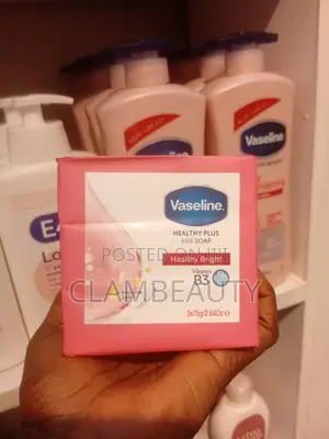 Vaseline Healthy Plus Bar Soap Healty Bright