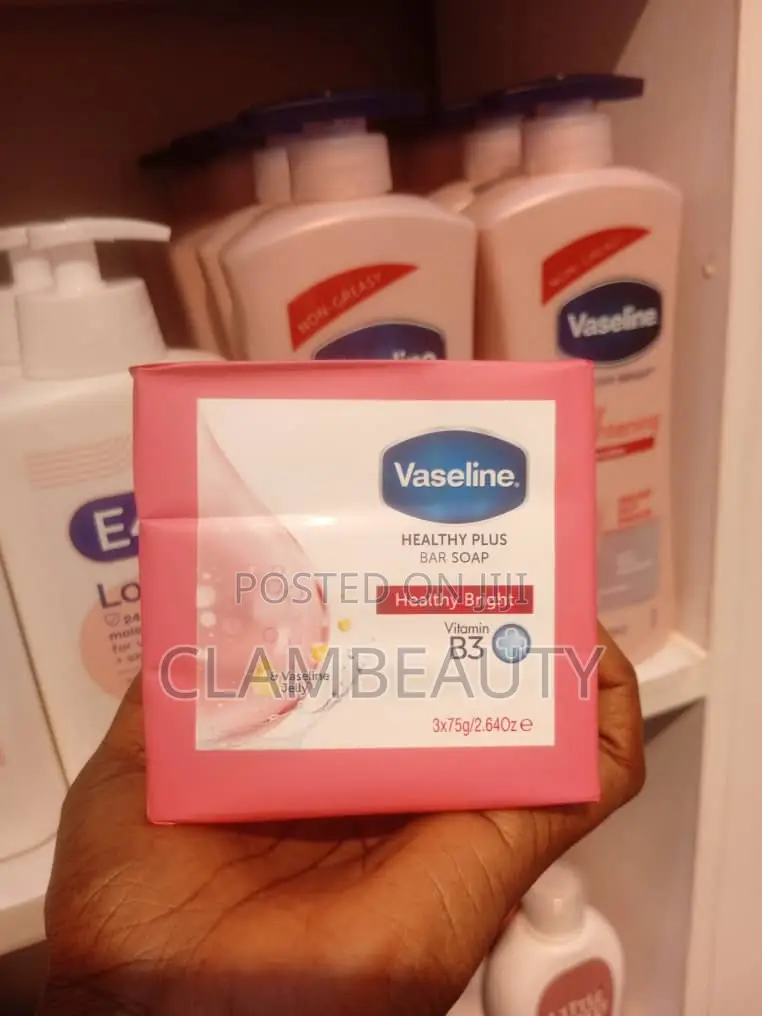 Vaseline Healthy Plus Bar Soap Healty Bright
