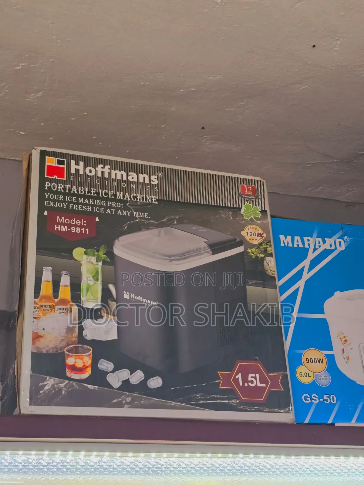 New Hoffman Portable Ice Machine (1.5)