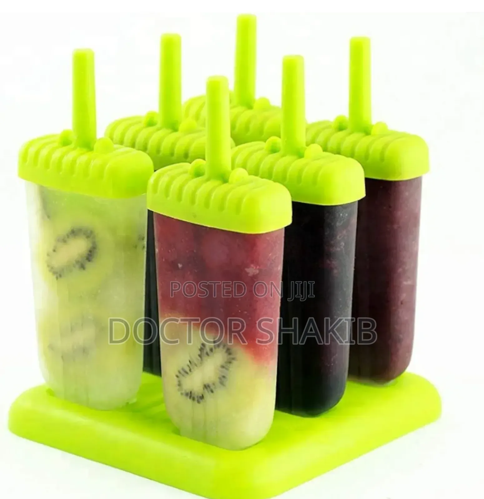 Silicone Ice Lolly Moulds Popsicle Maker