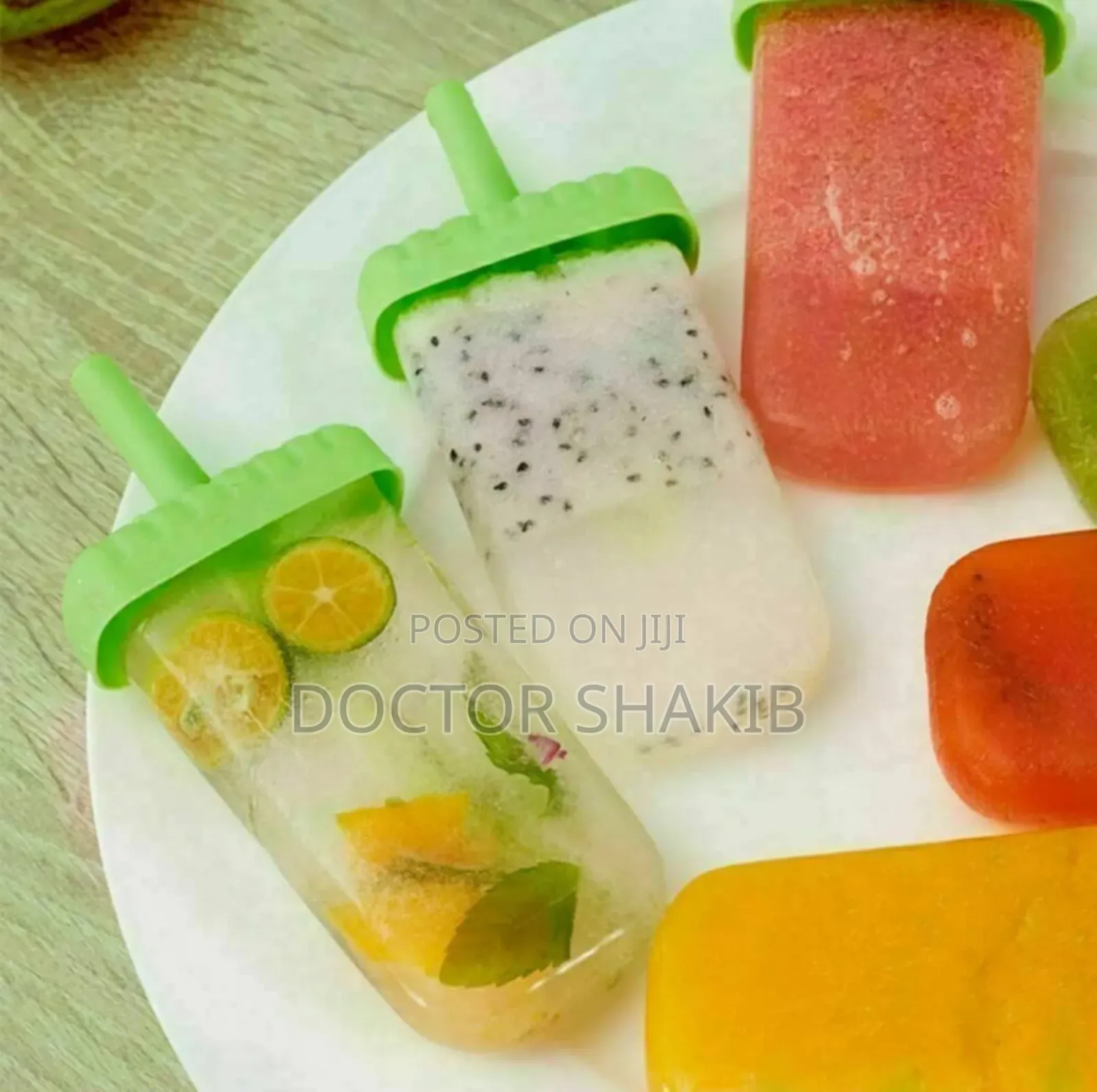 Silicone Ice Lolly Moulds Popsicle Maker