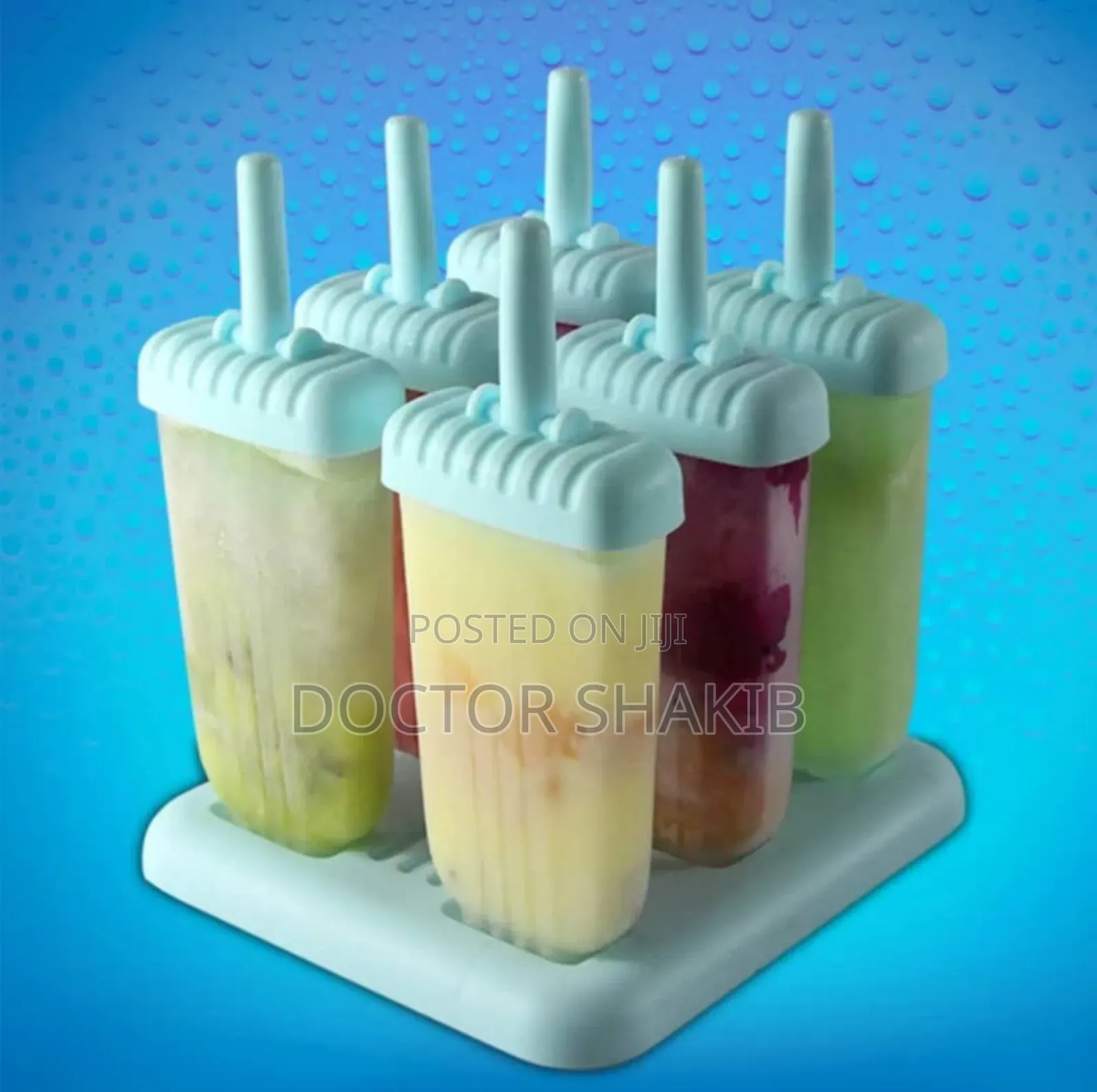 Silicone Ice Lolly Moulds Popsicle Maker