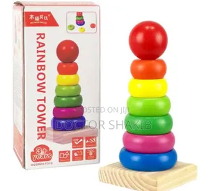 New Quality Rainbow Tower Baby Play Tools
