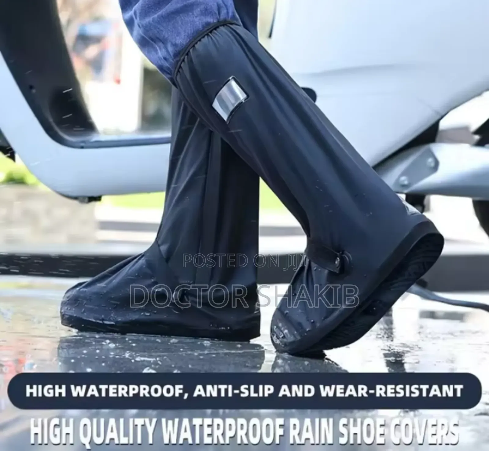 Waterproof and Non-Slip Rain Shoe Cover