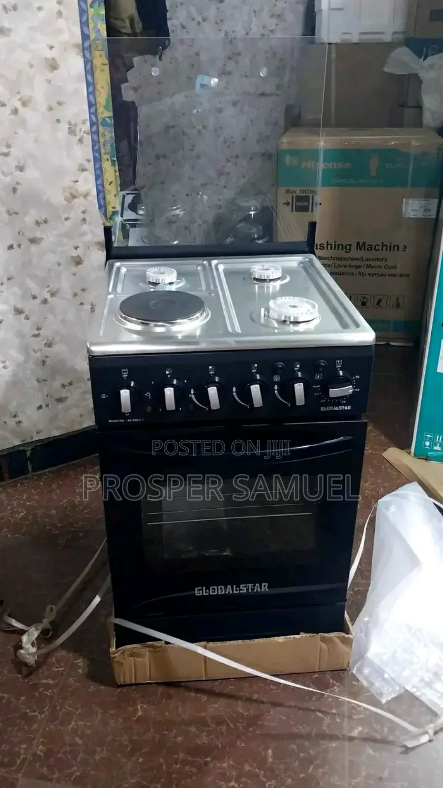 Brand New Gas Cooker 3 Gass and 1 Electric