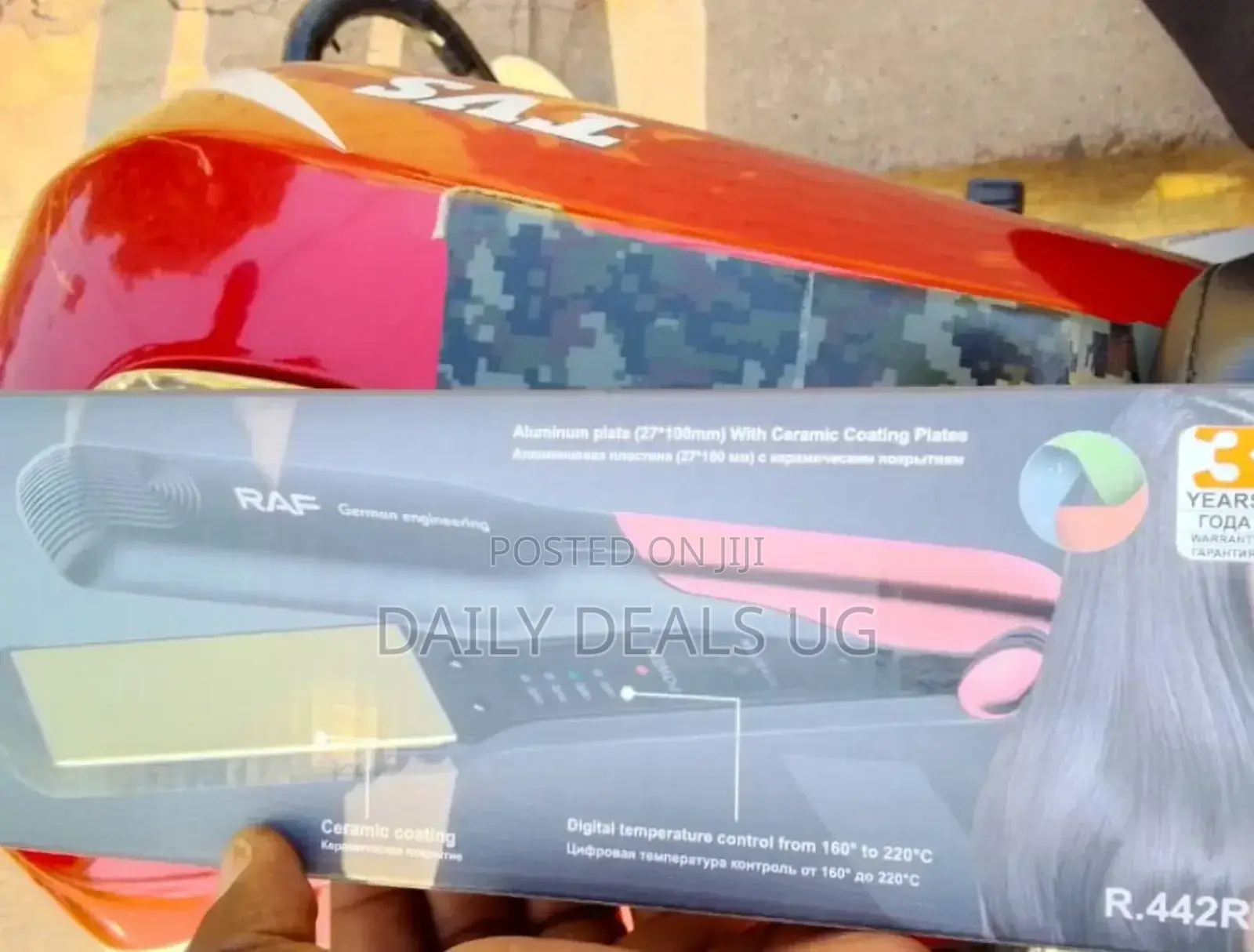 Electric RAF Hair Iron