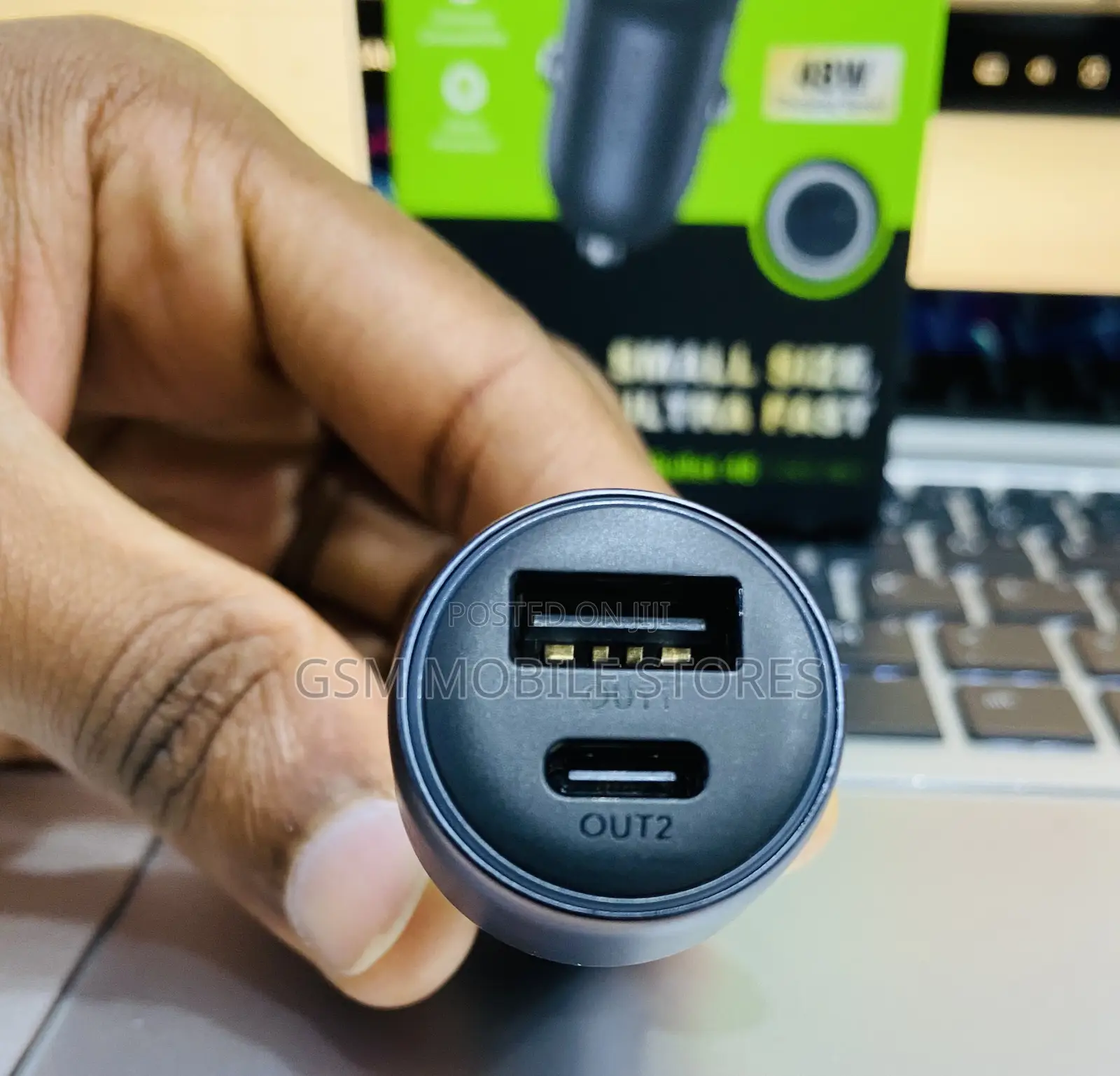 Oraimo Bullet 48watts Fast Charging Car Phone Charger