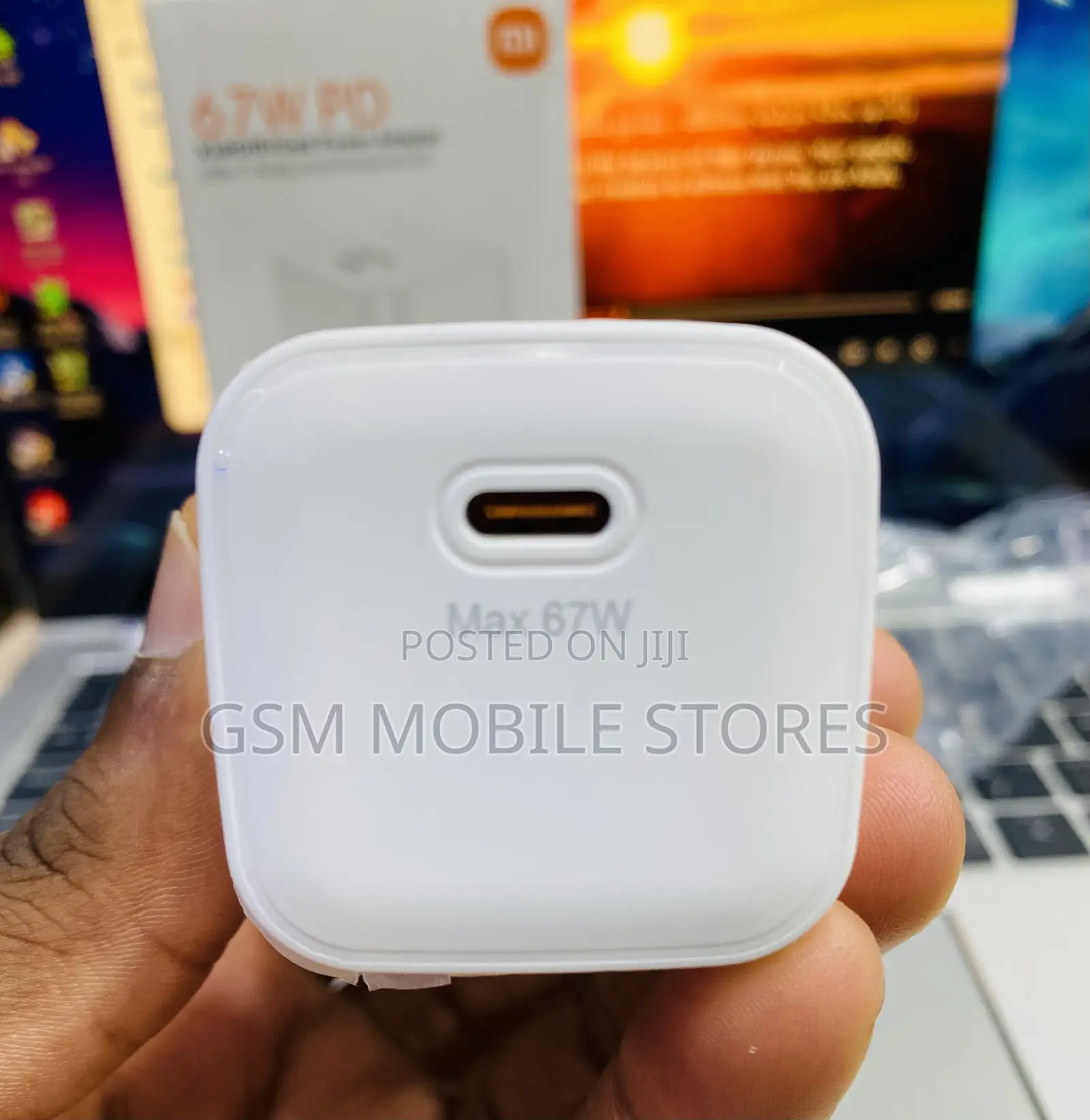 Xiaomigan 67w PD 1C Adapter Charge Laptops/Phones Fastcharge