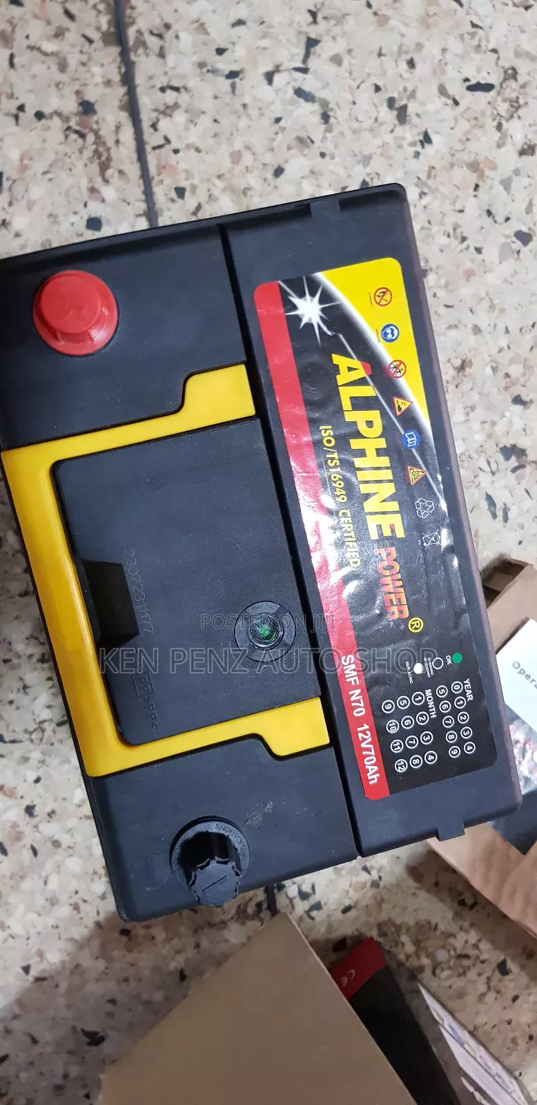 Powder Calcium N70 Battery ( Alphine)