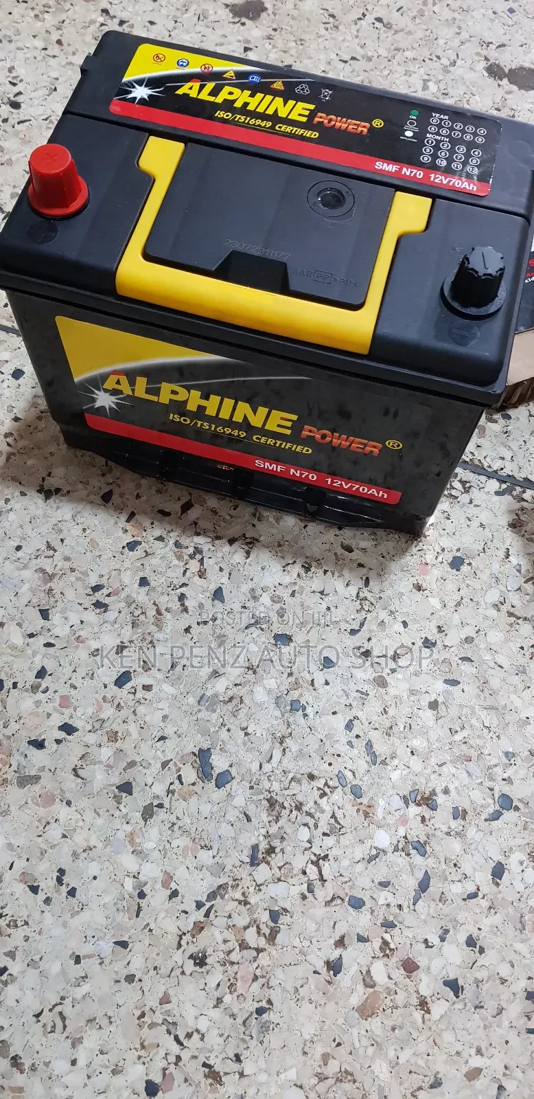 Powder Calcium N70 Battery ( Alphine)