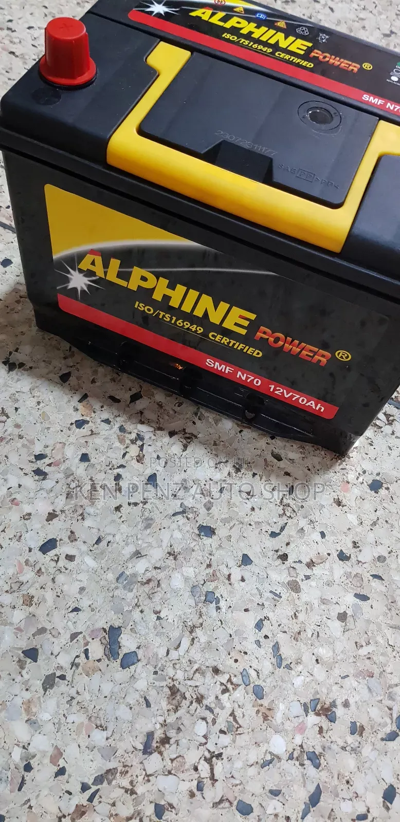 Powder Calcium N70 Battery ( Alphine)