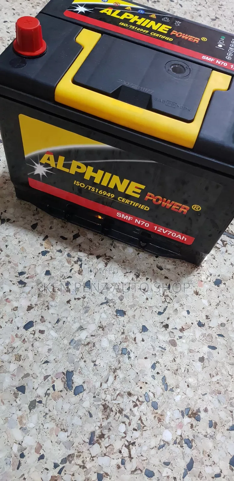 Powder Calcium N70 Battery ( Alphine)