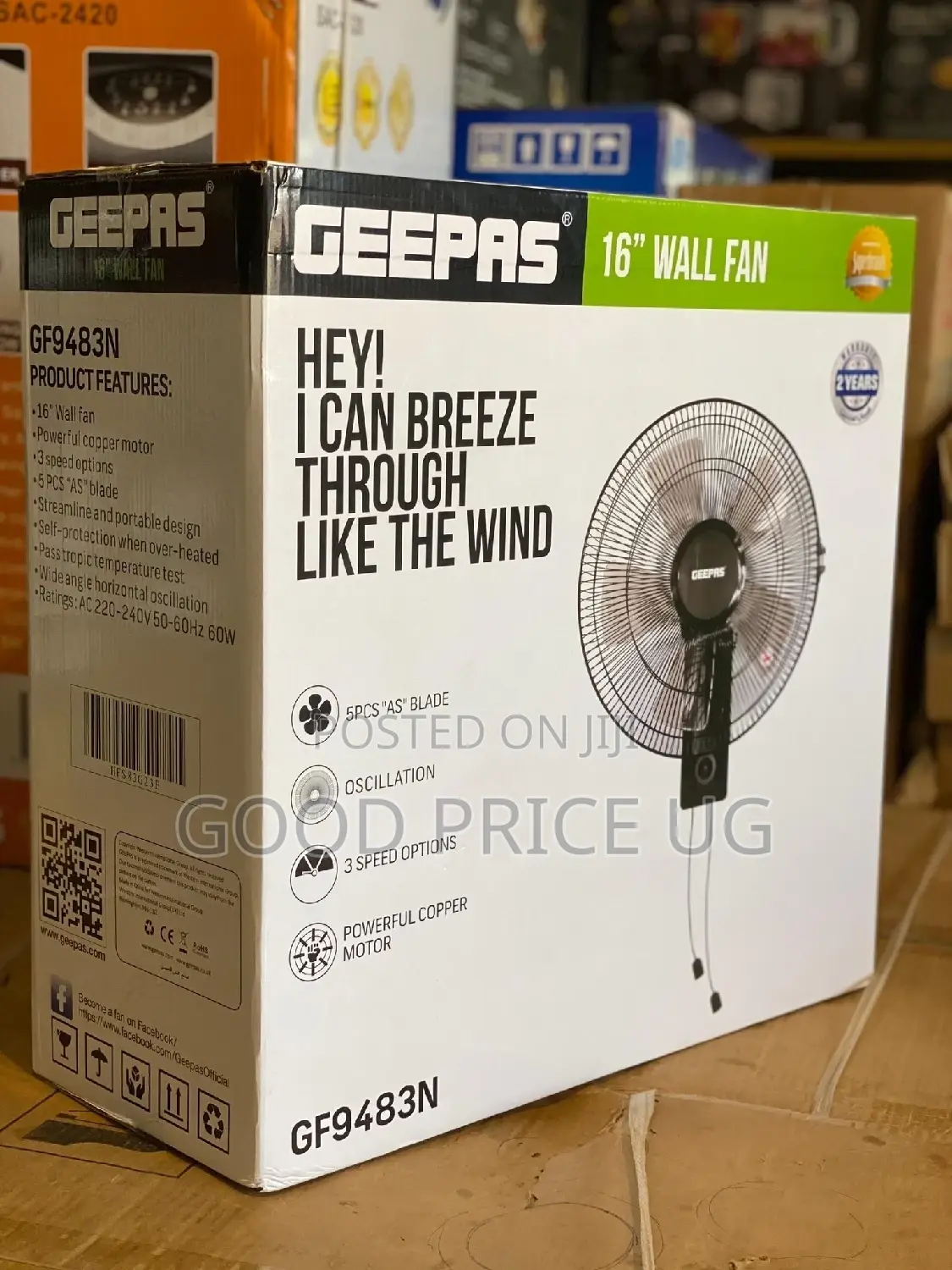 16 Inches Geepas Ceiling Fan
