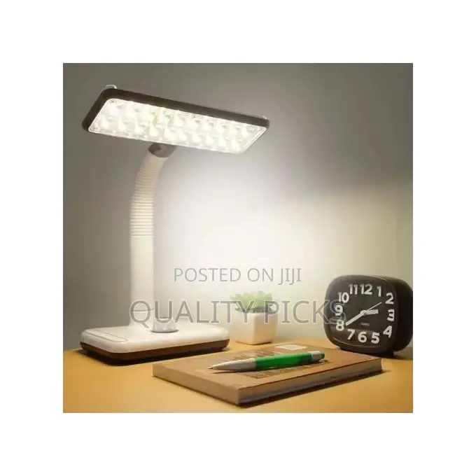 Rechargeable LED Anti-Proximity Study Table Lamp, White.