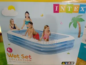 Photo - Intex Rectangular Inflatable Swimming Pool