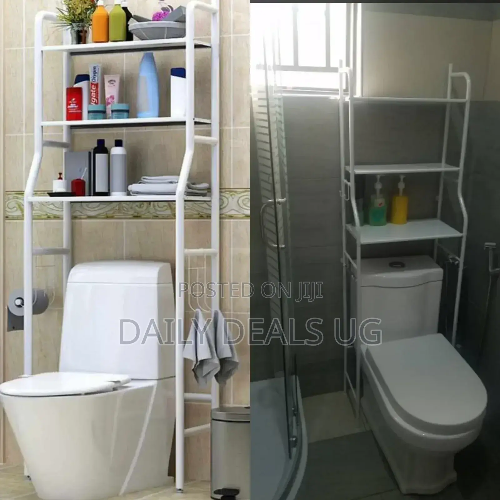 Metallic Toilet Rack