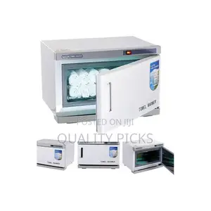 3-in-1 UV Sterilizer Cabinet Hot Towel Warmer 16L - White