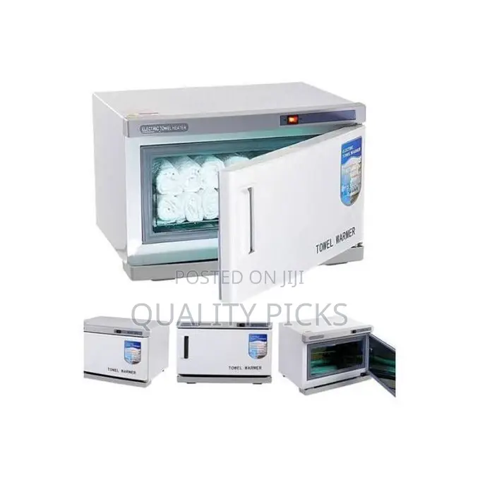 3-in-1 UV Sterilizer Cabinet Hot Towel Warmer 16L - White