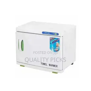 3-in-1 UV Sterilizer Cabinet Hot Towel Warmer 16L - White