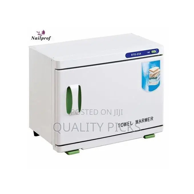 3-in-1 UV Sterilizer Cabinet Hot Towel Warmer 16L - White