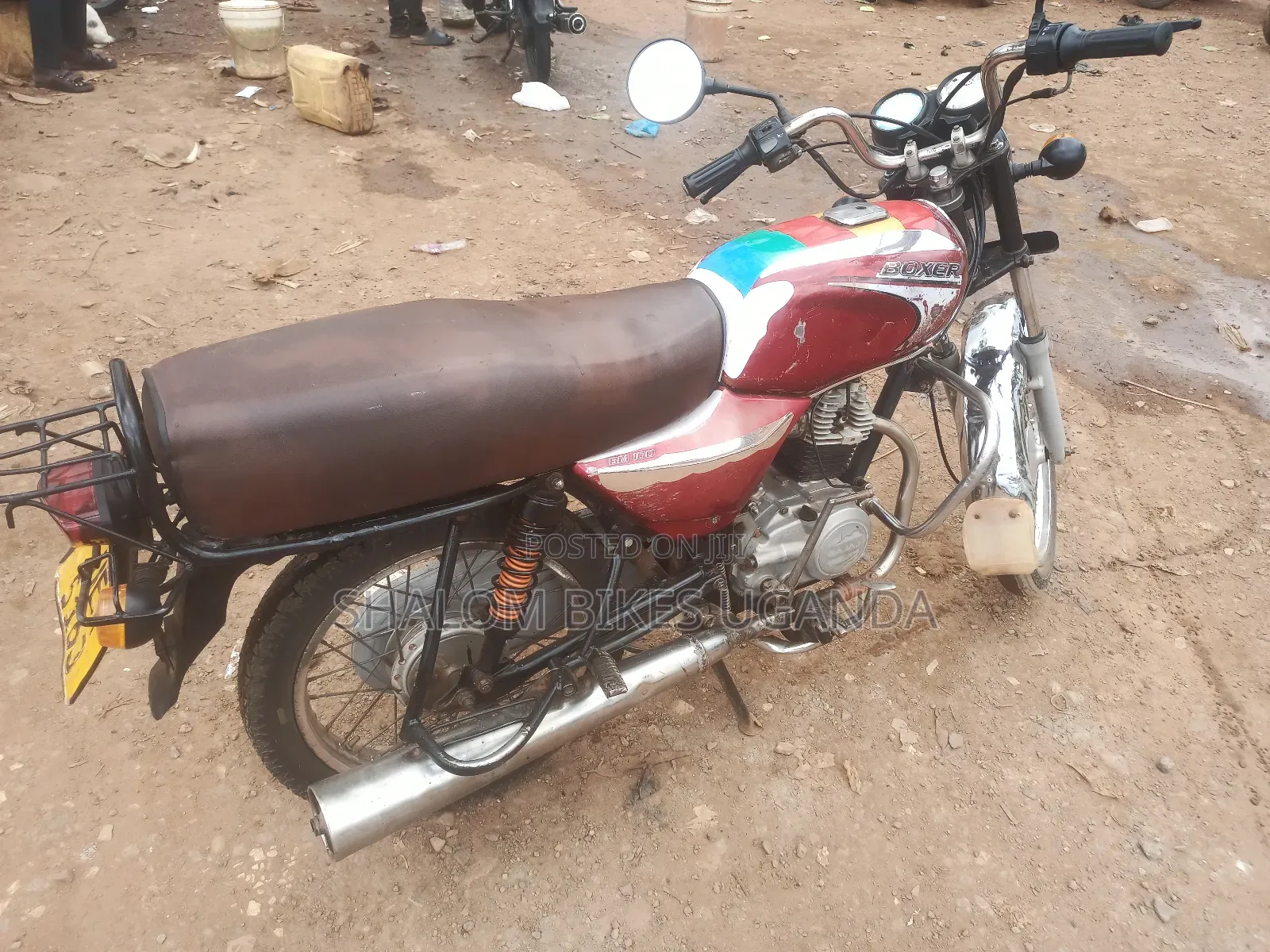 Bajaj Boxer 2017 Red