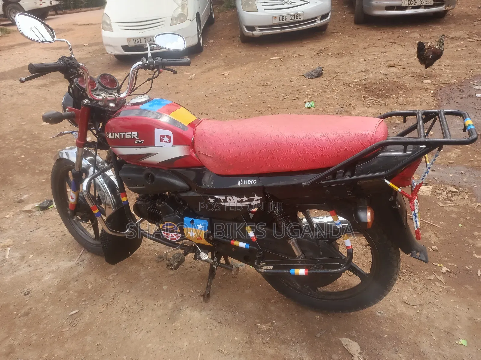 Hero Hunter 125 2022 Red