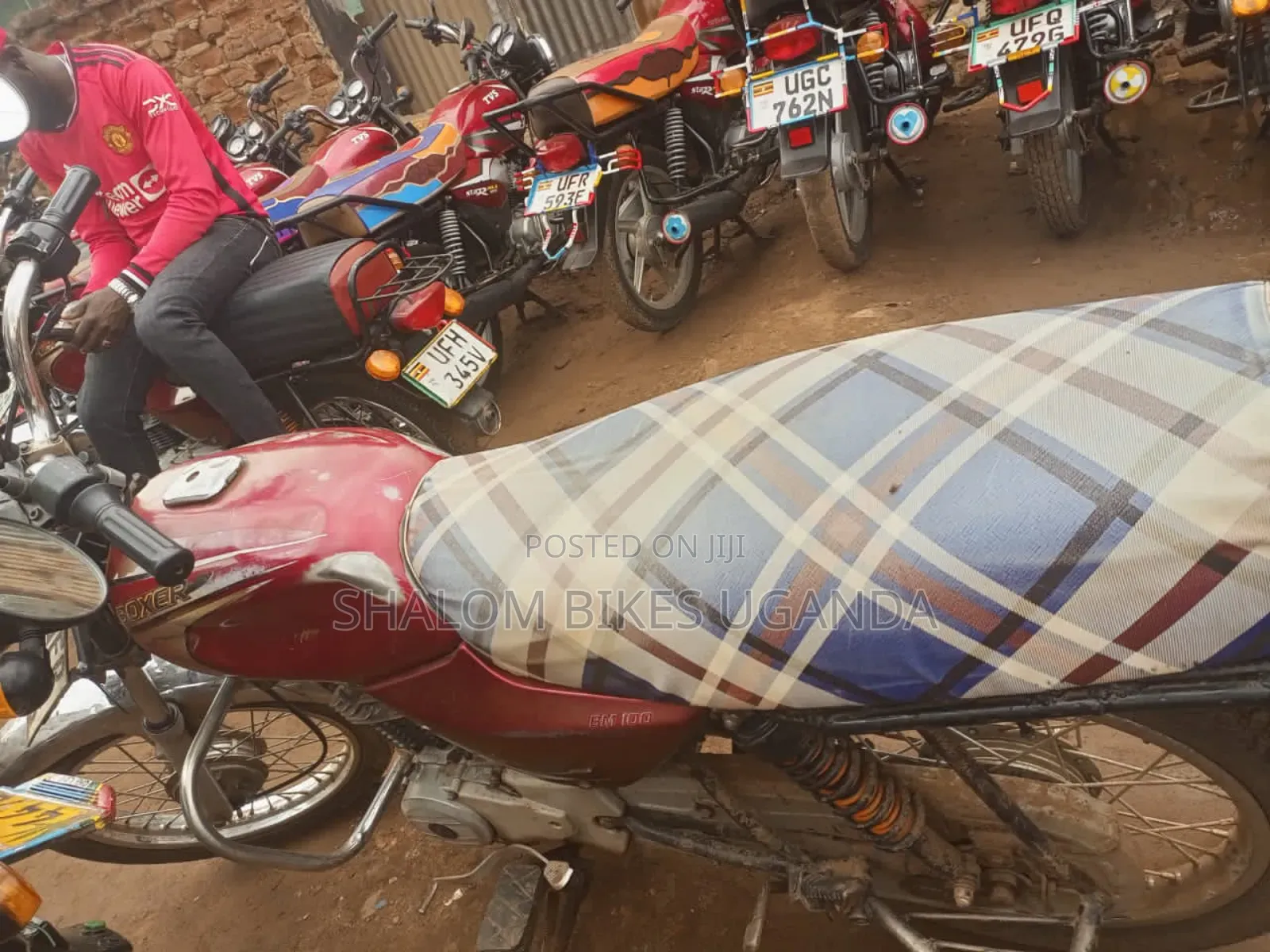 Bajaj Boxer 2019 Red
